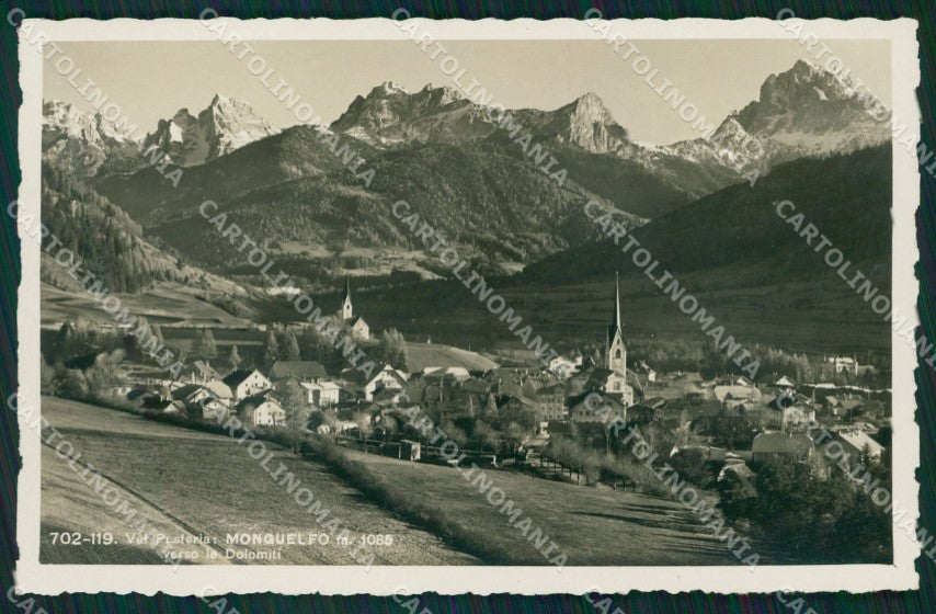 Bolzano Monguelfo Val Pusteria Foto cartolina MT1197 – fronte