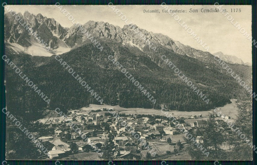 Bolzano San Candido Val Pusteria cartolina MT1199 – fronte