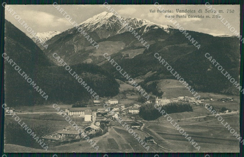 Bolzano Vandoies di Sotto Val Pusteria cartolina MT1215 – fronte
