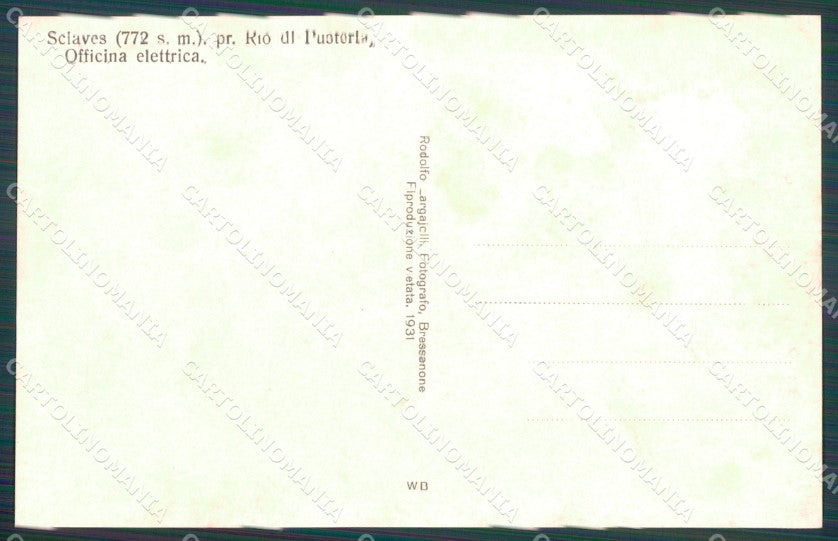 Bolzano Sciaves Foto cartolina MT1216 – retro