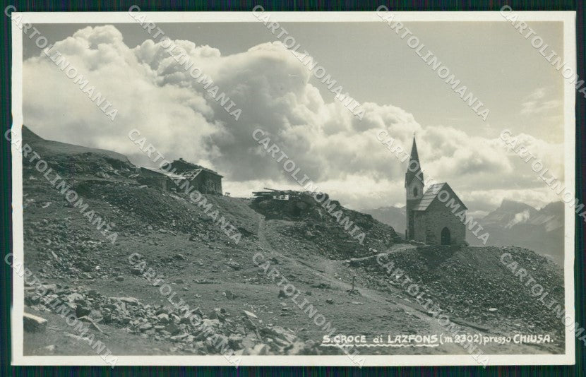 Bolzano Chiusa Santa Croce di Lazfons Foto cartolina MT1218 – fronte