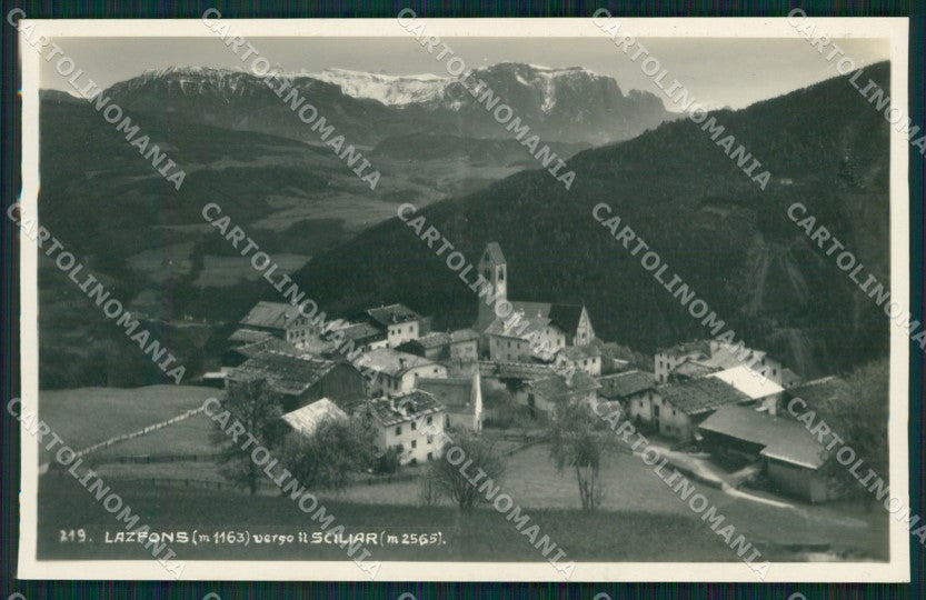 Bolzano Chiusa Lazfons Sciliar Foto cartolina MT1223 – fronte