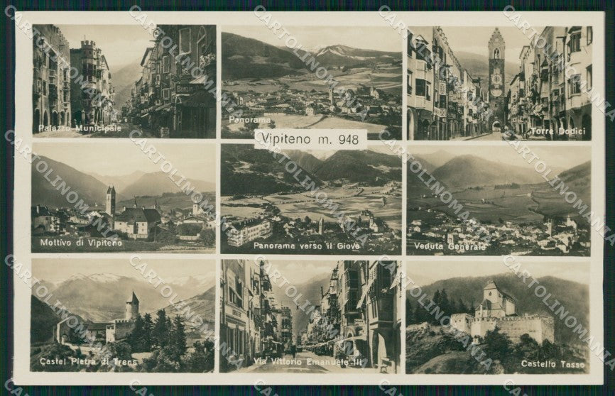 Bolzano Vipiteno Foto cartolina MT1227 – fronte