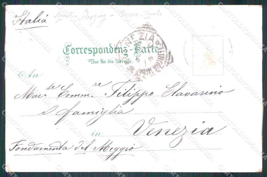 Bolzano Sterzing Vipiteno Mareit Mareta cartolina MT1230 – retro
