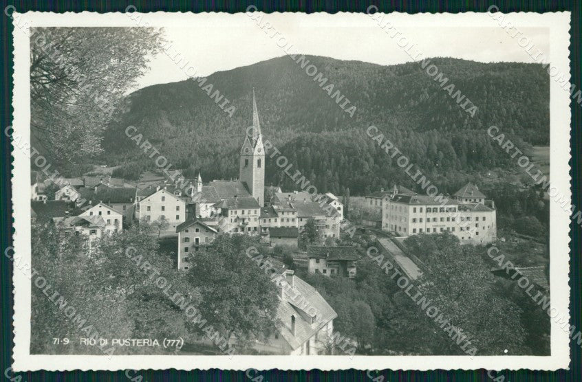 Bolzano Rio Pusteria Foto cartolina MT1237 – fronte