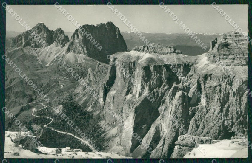Trento Campitello di Fassa Passo Sella Foto cartolina MT1252 – fronte