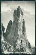 Trento Gruppo Sella Dent de Mesdi Foto cartolina MT1270 – fronte