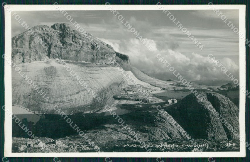 Trento Canazei Cima Boe Rifugio Foto cartolina MT1275 – fronte