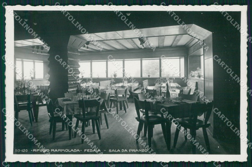 Trento Fedaia Rifugio Marmolada Cai Foto cartolina MT1278 – fronte