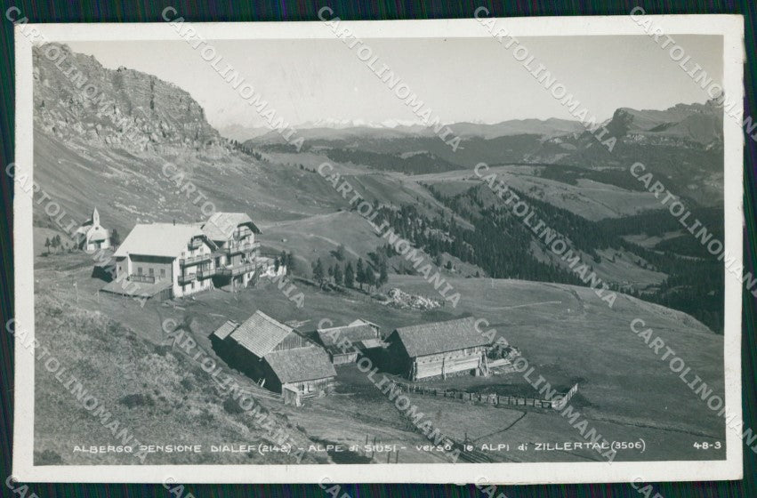 Trento Alpe di Siusi Pesione Dialer Foto cartolina MT1281 – fronte