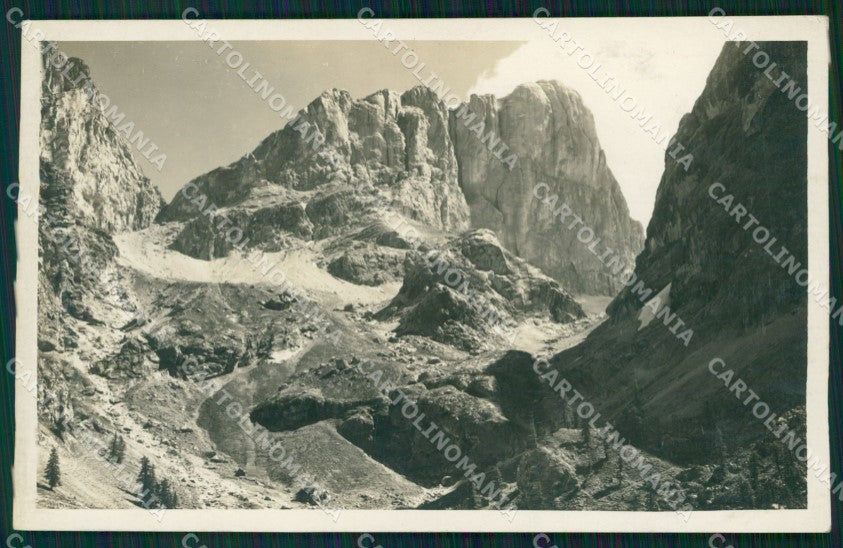 Trento Canazei Marmolada Foto cartolina MT1284 – fronte