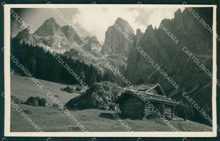 Trento San Martino di Castrozza Pala di Foto cartolina MT1287 – fronte
