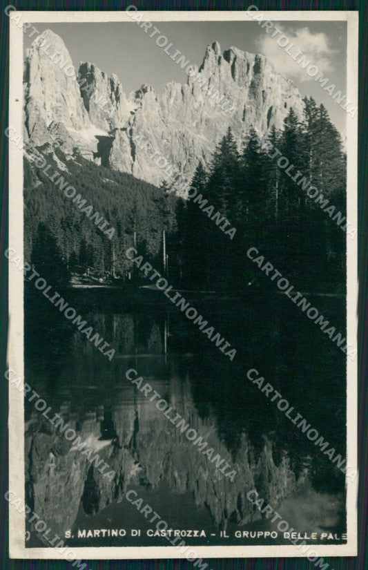 Trento San Martino di Castrozza Gruppo delle Pale Foto cartolina MT1288 – fronte