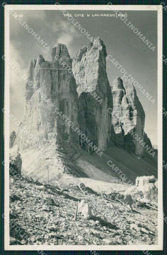 Bolzano Sesto Tre Cime di Lavaredo Foto cartolina MT1289 – fronte