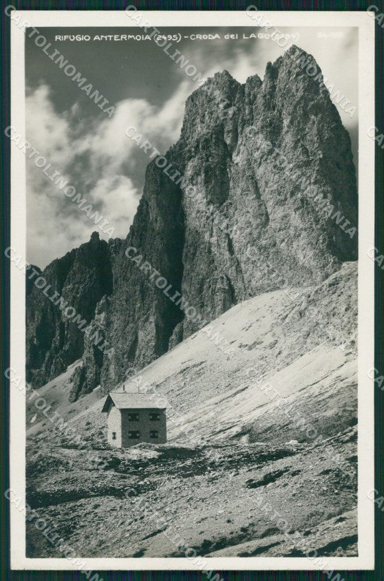 Trento Mazzin Rifugio Antermoia Cai Foto cartolina MT1291 – fronte