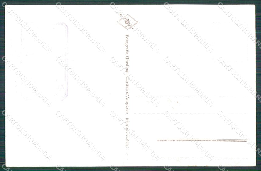 Trento Mazzin Rifugio Antermoia Cai Foto cartolina MT1291 – retro