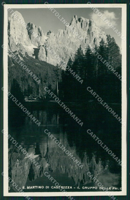 Trento San Martino di Castrozza Gruppo delle Pale Foto cartolina MT1294 – fronte