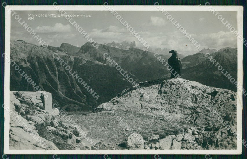 Trento Vigo di Fassa Monumento Christomannos Foto cartolina MT1298 – fronte