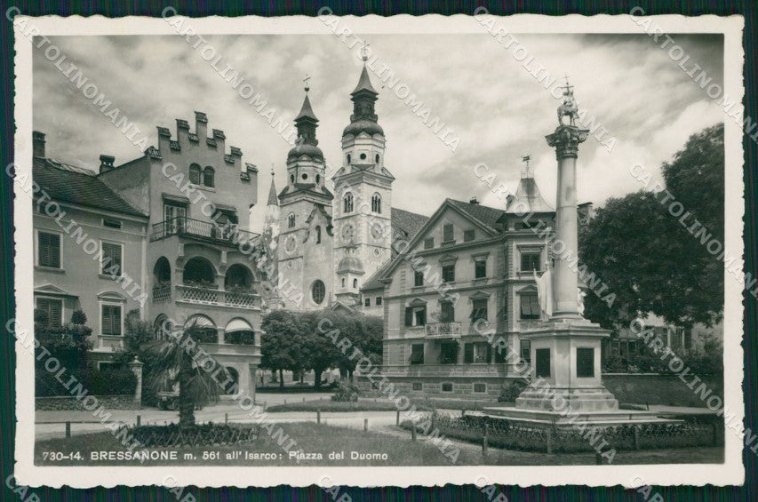 Bolzano Bressanone Piazza Duomo Foto cartolina MT1300 – fronte