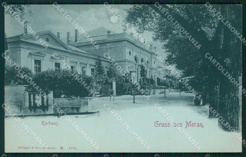 Bolzano Merano Chiaro di Luna cartolina MT1308 – fronte