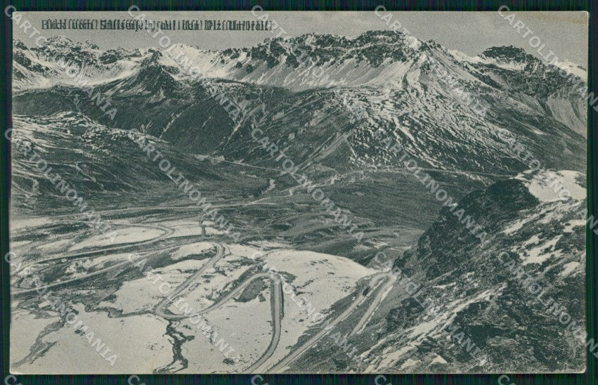 Bolzano Strada dello Stelvio Piz Ombraglio cartolina MT1312 – fronte