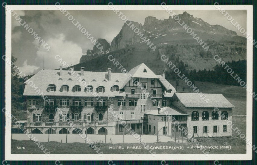 Bolzano Nova Levante Passo Carezza Catinaccio Foto cartolina MT1315 – fronte