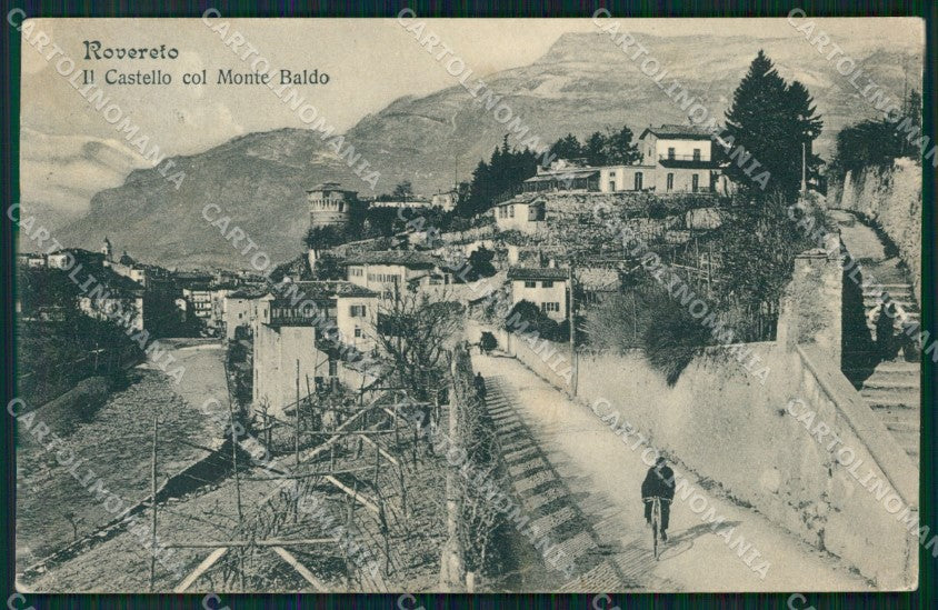 Trento Rovereto Monte Baldo cartolina MT1336 – fronte