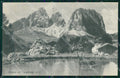 Trento Passo Pordoi Sassolungo PIEGA cartolina MT1338 – fronte