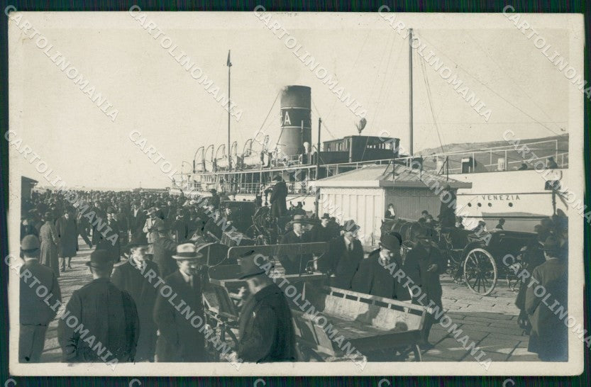 Trieste città Nave Venezia Foto cartolina MT1372 – fronte