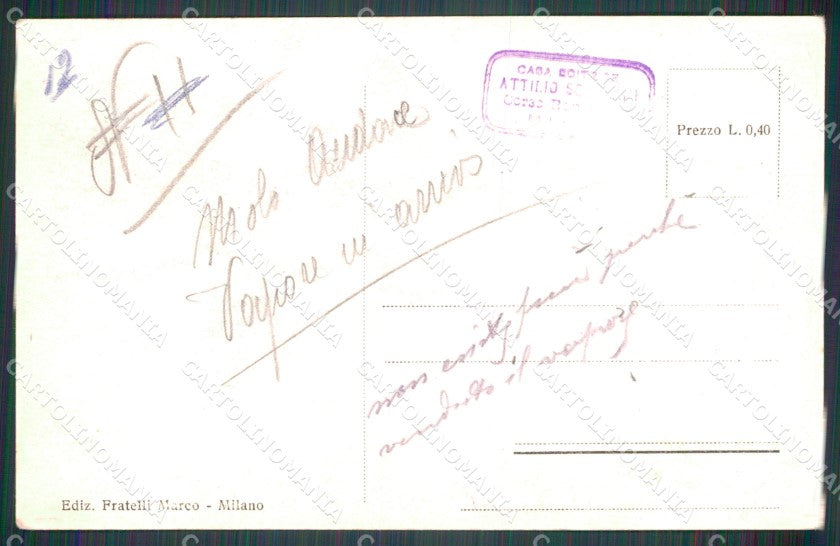 Trieste città Nave Venezia Foto cartolina MT1372 – retro
