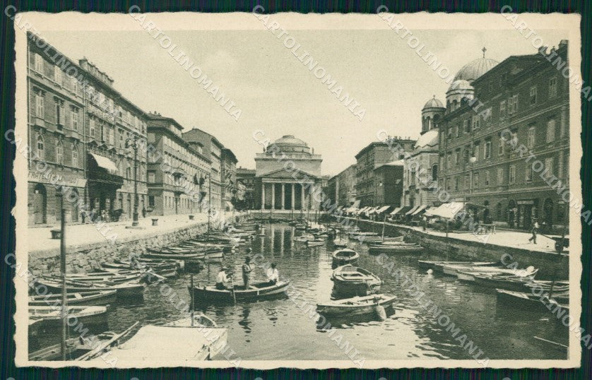Trieste città Chiesa Sant'Antonio cartolina MT1380 – fronte