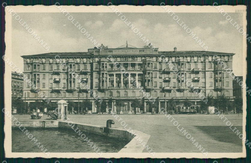 Trieste città Hotel Savoia cartolina MT1381 – fronte