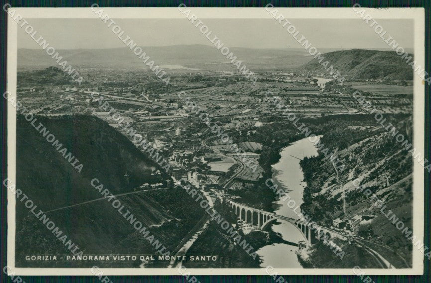 Gorizia città Monte Santo Foto cartolina MT1388 – fronte