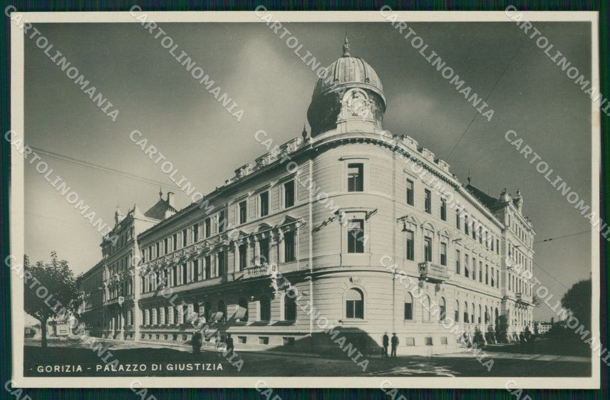 Gorizia città Palazzo Giustizia Foto cartolina MT1392 – fronte