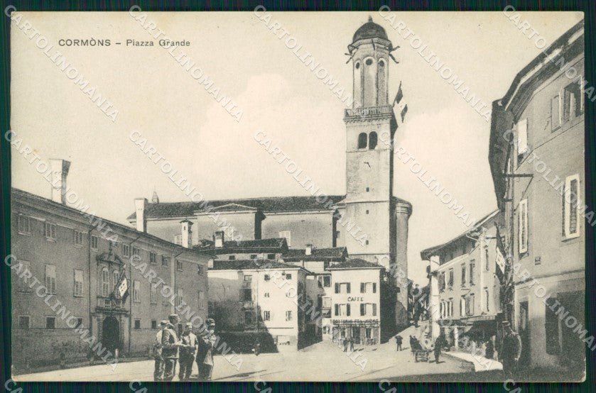 Gorizia Cormons Piazza Grande cartolina MT1393 – fronte