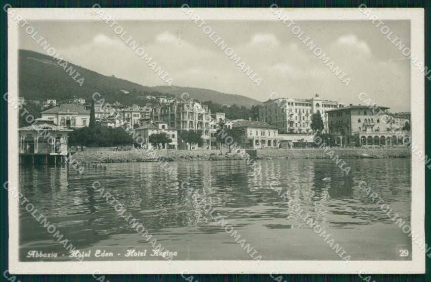 Croazia Abbazia Foto cartolina MT1407 – fronte