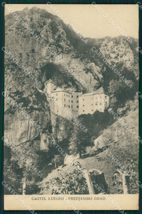 Slovenia Predjamski Castel Lueghi cartolina MT1413 – fronte