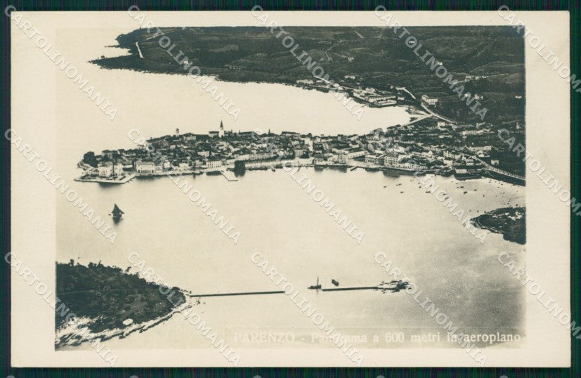 Croazia Parenzo PIEGHINE Foto cartolina MT1440 – fronte