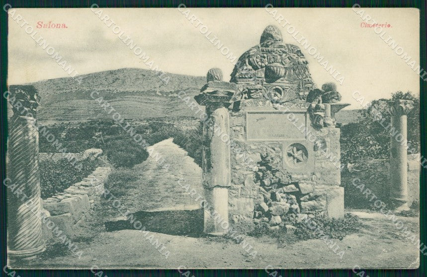 Croazia Salona Cimitero ABRASA cartolina MT1444 – fronte