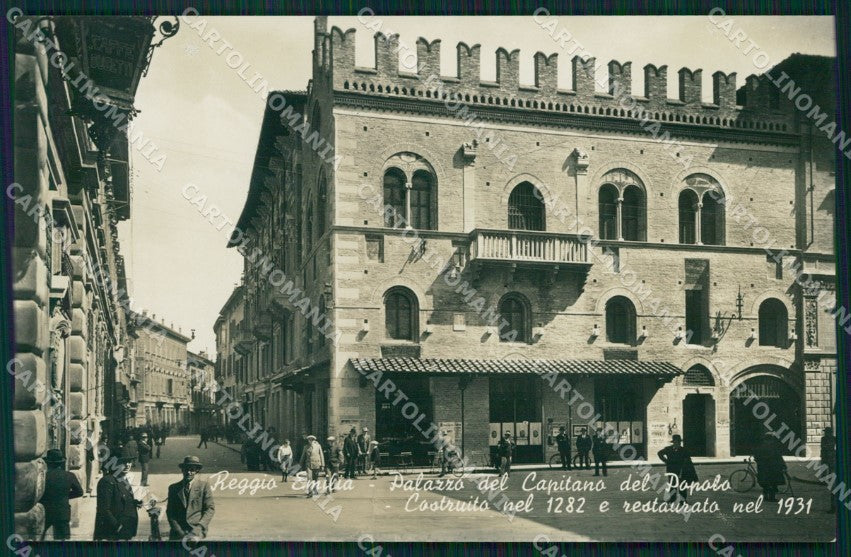 Reggio Emilia città Palazzo del Capitano del Popolo Foto cartolina MT1484 – fronte