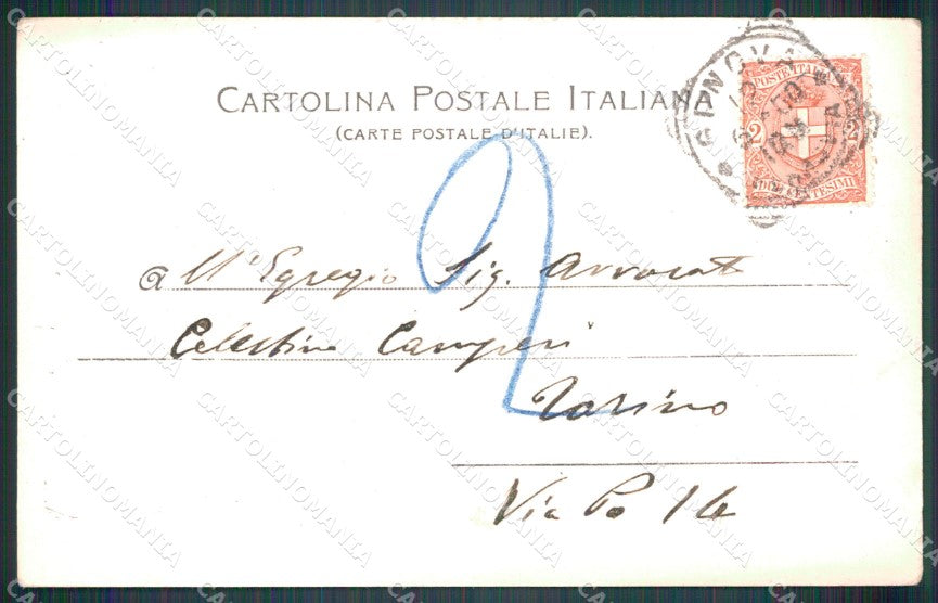 Bologna città Porta Saragozza cartolina MT1505 – retro