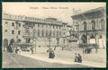 Bologna città Piazza Vittorio Emanuele Tram cartolina MT1510 – fronte
