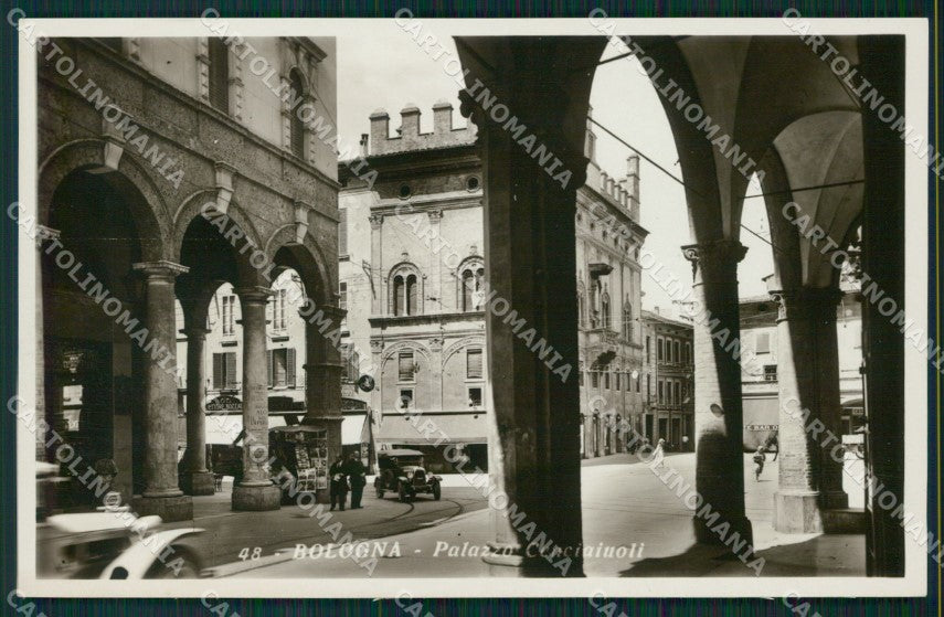 Bologna città Palazzo Cenciaiuoli Auto Foto cartolina MT1516 – fronte