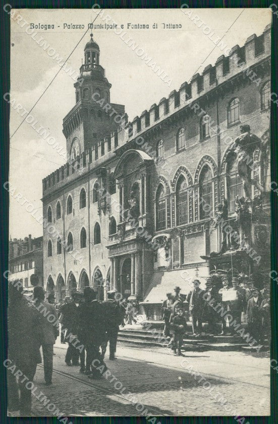 Bologna città Palazzo Comunale cartolina MT1523 – fronte