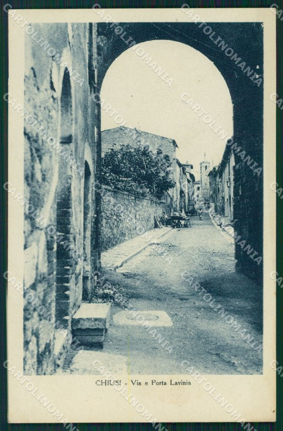 Siena Chiusi Porta Lavinia cartolina MT1539 – fronte