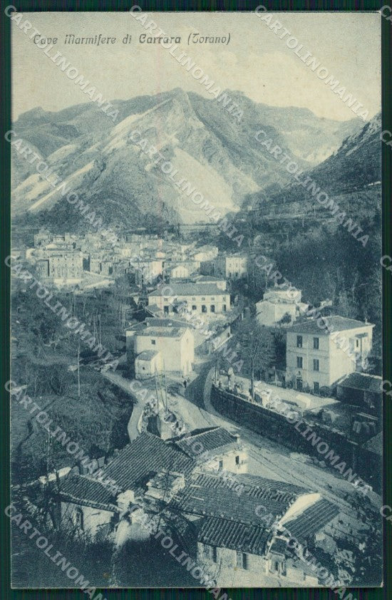 Massa Carrara Torano Cave di Marmo cartolina MT1540 – fronte