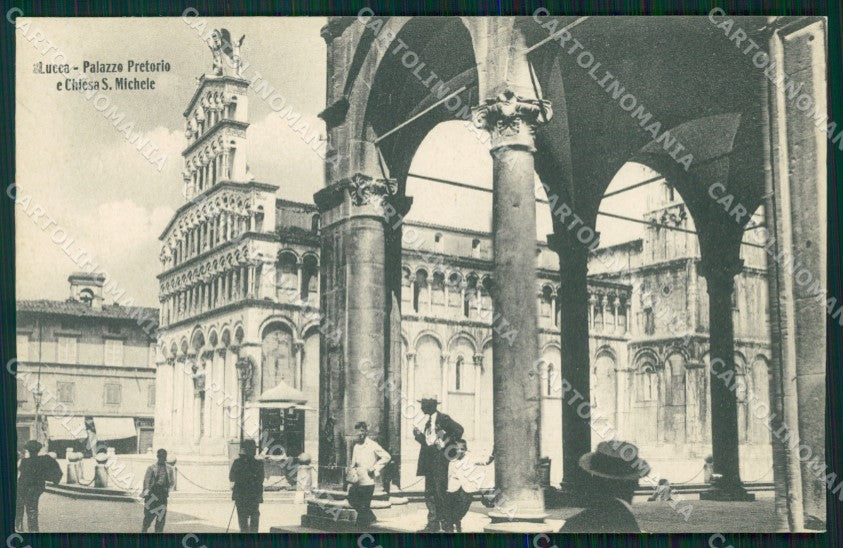 Lucca città Palazzo Pretorio cartolina MT1561 – fronte