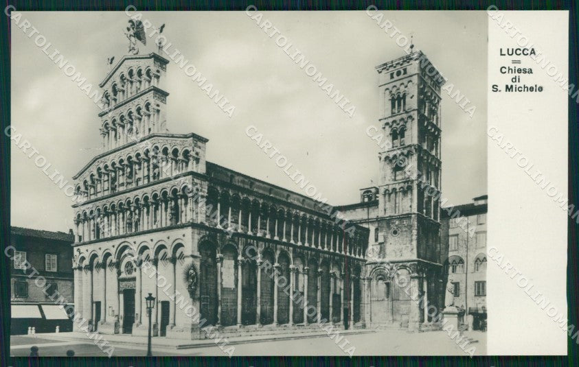 Lucca città Chiesa San Michele Foto cartolina MT1563 – fronte