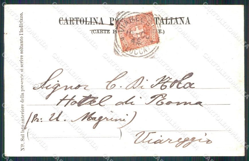 Lucca Viareggio Nave cartolina MT1566 – retro