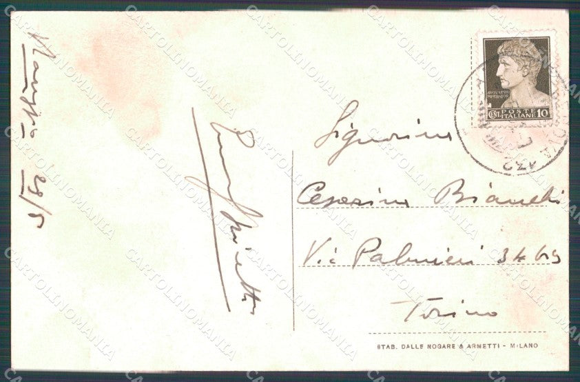 Lucca Viareggio Pineta cartolina MT1568 – retro